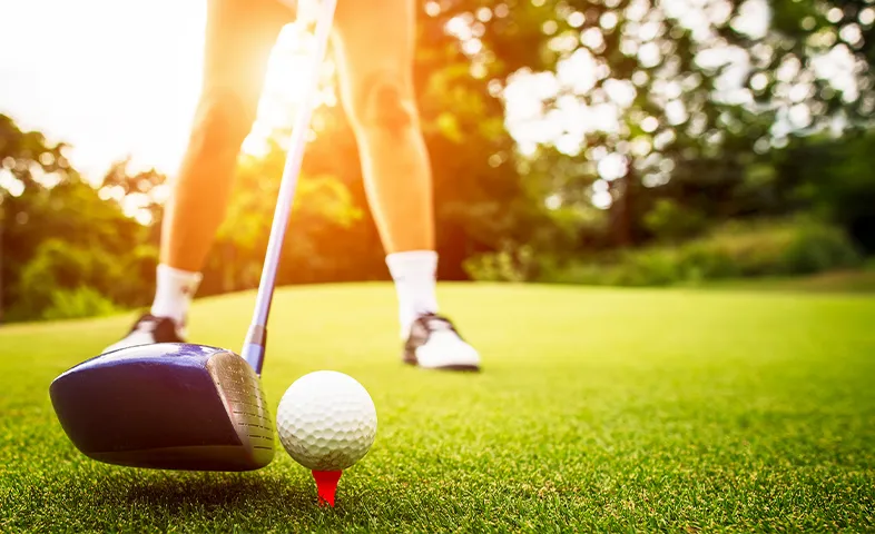 Golf and sky deck amenity at Birla Punya Pune